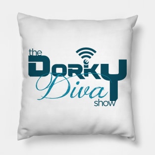 The Dorky Diva Show Pillow