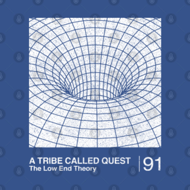 Discover The Low End Theory / Minimalist Graphic Artwork Design - A Tribe Called Quest - T-Shirt