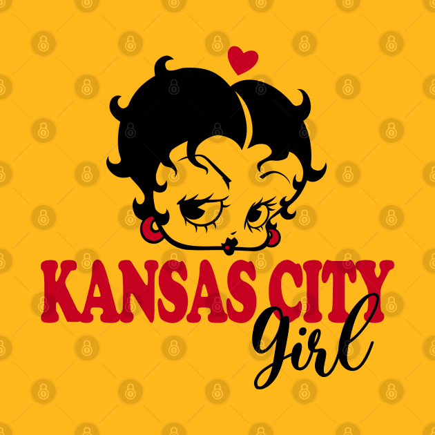 KANSAS CITY MISSOURI GIRL - Betty Boop by ROBZILLANYC