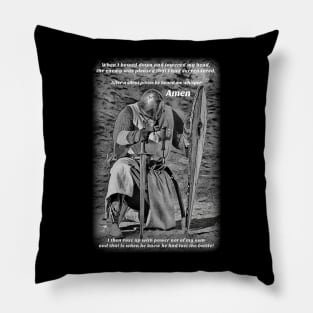 Prayer warrior Pillow