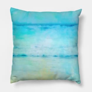 Tranquil Shores - Waves Pillow