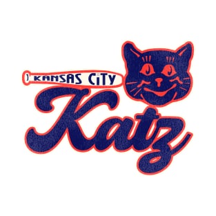 Defunct Kansas City Katz Baseball T-Shirt