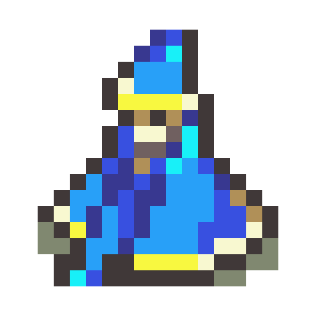 Mage Sprite by SpriteGuy95