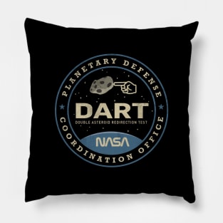 NASA DART Program by © Buck Tee Originals Pillow