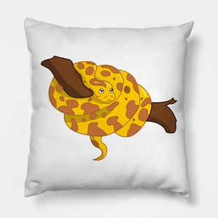 Caramel Burmese Python Pillow