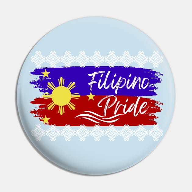 Phil.Flag / Filipino Pride Pin by Pirma Pinas