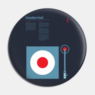 Modernist Turntable Pin