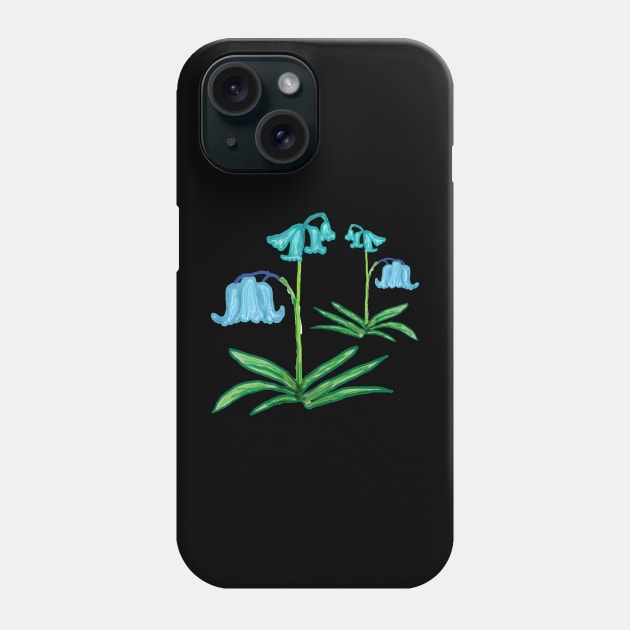 Bluebells Phone Case by Mark Ewbie