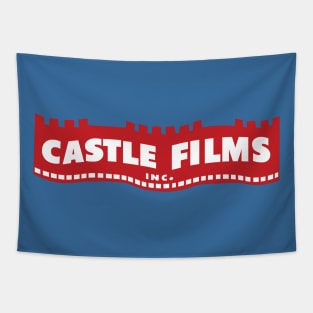 Castle Films logo (Red) Tapestry