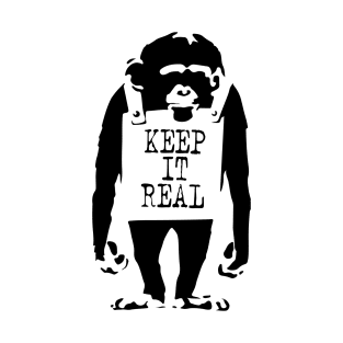 BANKSY Keep It Real T-Shirt