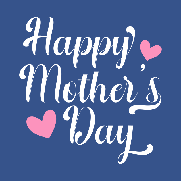 Simple and Elegant Happy Mother's Day Calligraphy by Jasmine Anderson