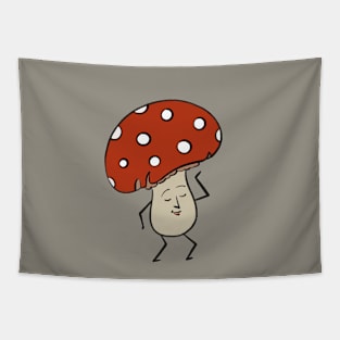 Cute Mushroom Tapestry