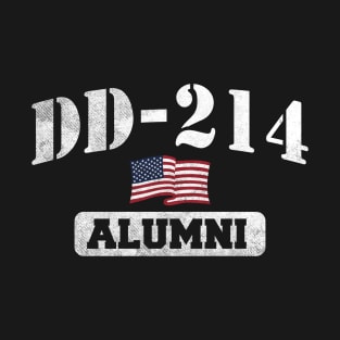 Veteran DD-214 Alumni Shirt Armed Forces DD 214 T-shirt T-Shirt