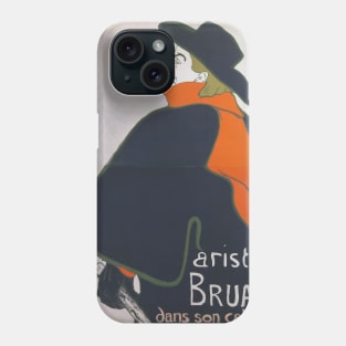 Toulouse Lautrec - Aristide Bruant in his Cabaret Phone Case