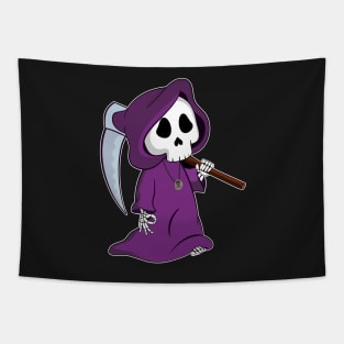 Circle Game Grim Reaper Tapestry