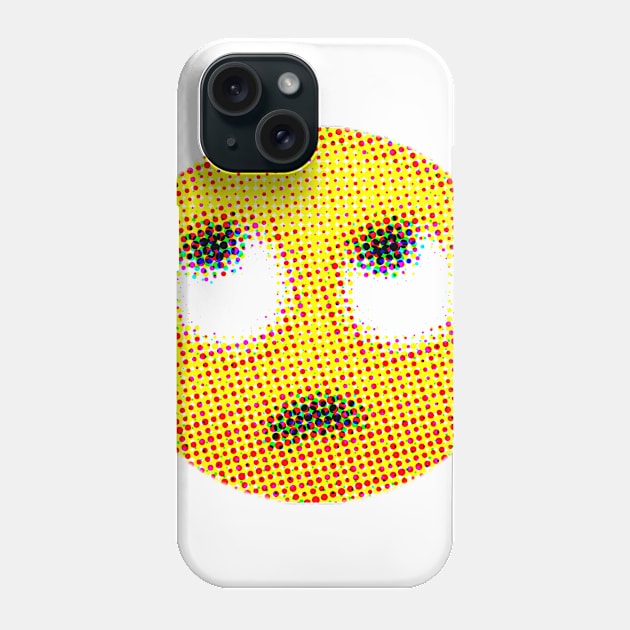 Emoji: Bored (Face with Rolling Eyes) Phone Case by Sinnfrey