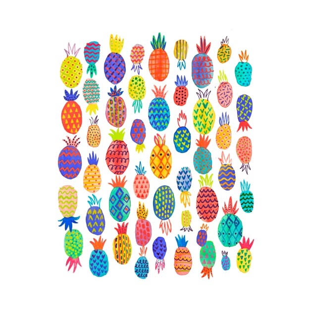 Cute Pineapples by ninoladesign