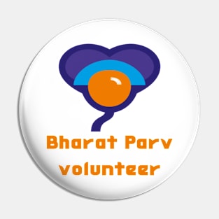 Bharat Parv volunteer Pin