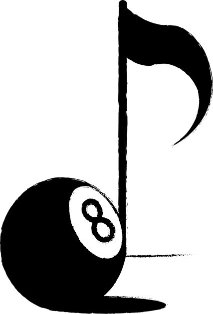 Eighth Note Kids T-Shirt by downsign