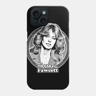 Farrah Fawcett // Retro Fan Art Design Phone Case