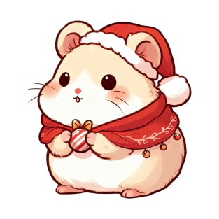 Cute Christmas Hamster T-Shirt