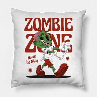 Cute Zombie Apocalypse Pillow