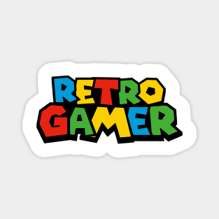 Retro Gamer (N64 font) Magnet