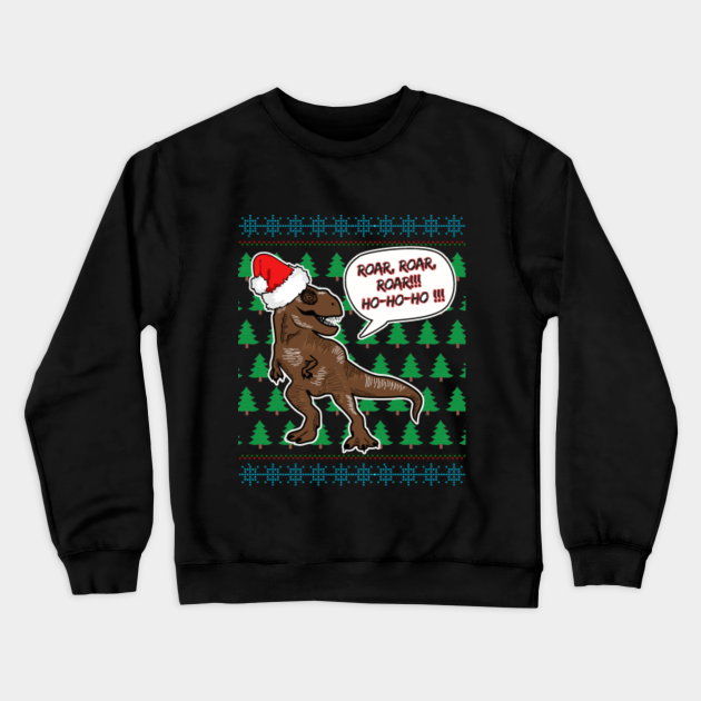 t rex xmas jumper