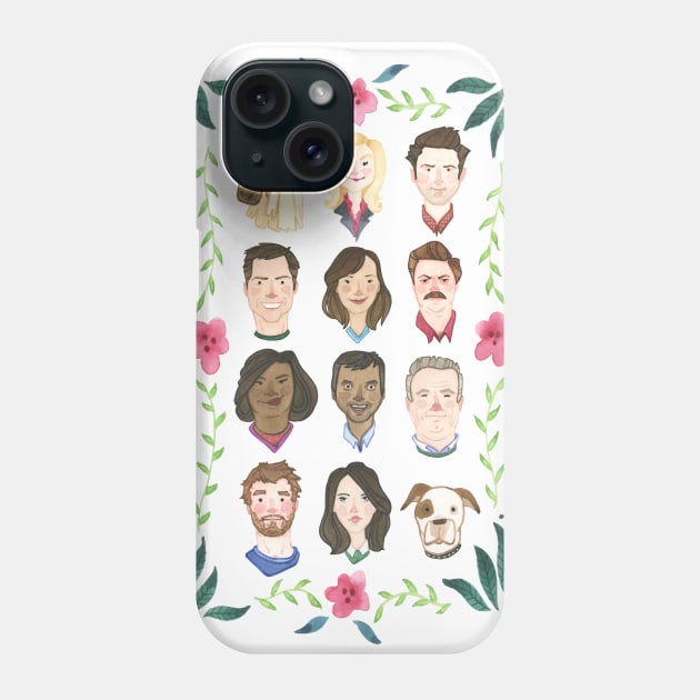 Weirdos Who Care Phone Case by RachelMSilva