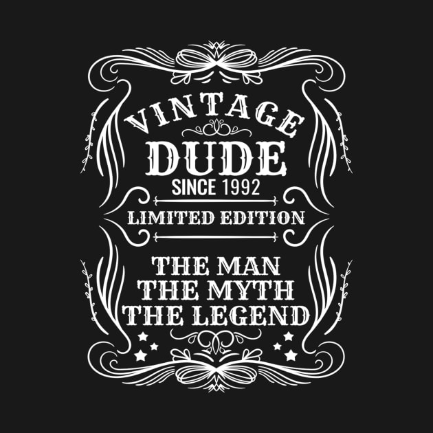 Vintage Dude 1992 Gift by pa2rok