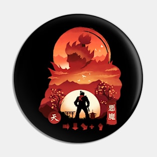 Akuma Landscape Pin