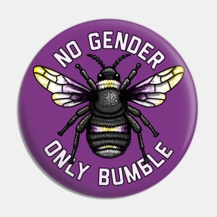 No Gender Only Bumble Pin