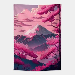 Cherry Blossoms Tapestry