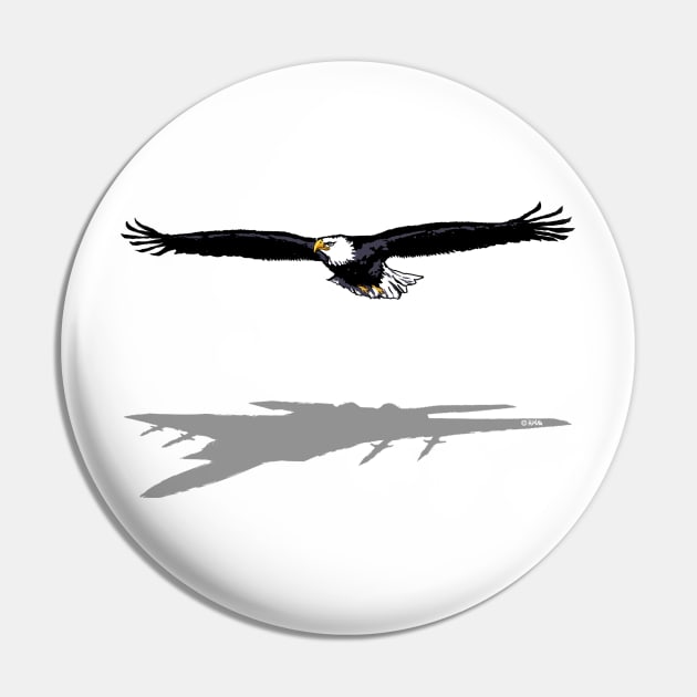 Flying Eagle Pin by NewSignCreation