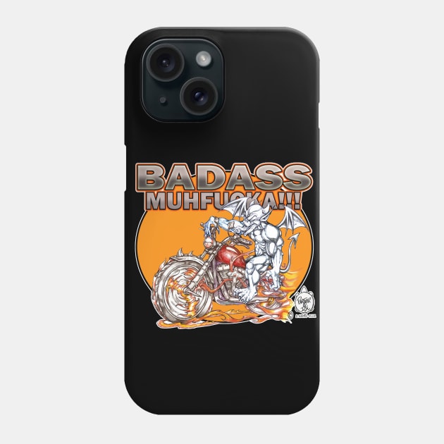 BADASS MUHFUCKA Phone Case by DHARRIS68