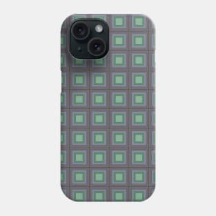 squares retro pattern Phone Case