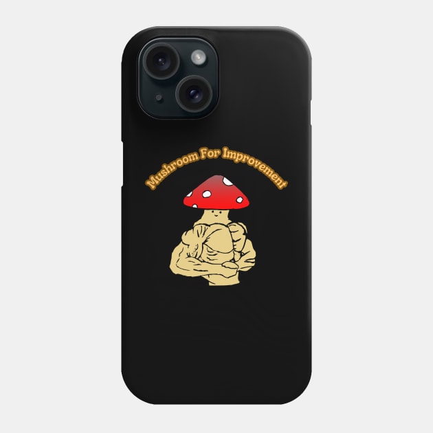 Buff Mushroom Bodybuilding Phone Case by 1323FitnessCo