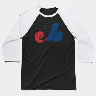 Vintage 70s T-shirt Montreal EXPOS Baseball Raglan Property of