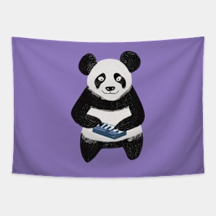 Plink Plonk Musical Panda Tapestry