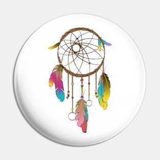 Dreamcatcher Rainbow Pin