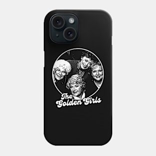 Golden Girls Thank You For Being a Friend - Lines Drawing Artwork Phone Case