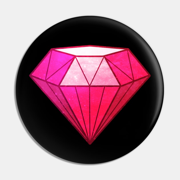 Pink Diamond's Gem - Steven Universe Pin by heartcandii