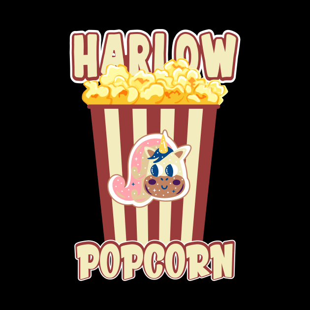 Harlow And Popcorn Funny Popcorn The Pony by Selva_design14