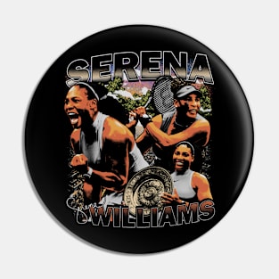 Serena Williams Retro Pin