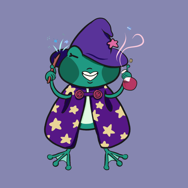 Frog Witch by daynamayday