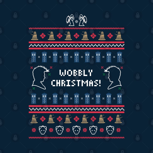 Have a Wobbly Christmas! by Plan8