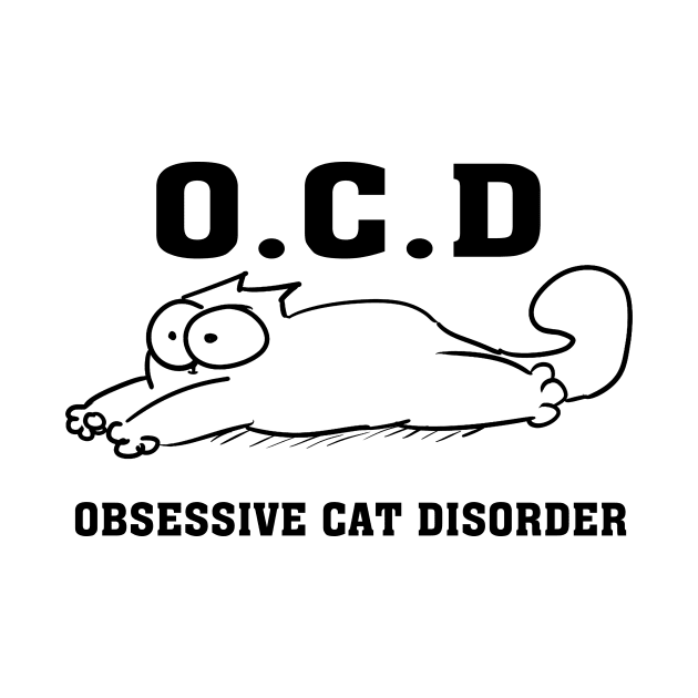 Ocd Obsessive Cat Disorder Simons Cat Funny by devanpm