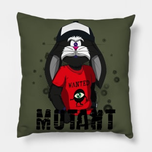 Mutant Rabbit Pillow