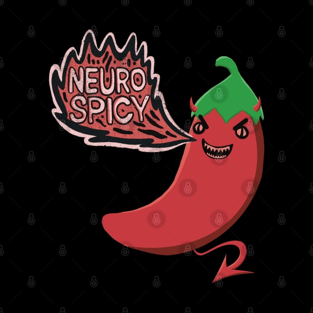 Neurospicy Devilish Red Hot Pepper by SubtleSplit