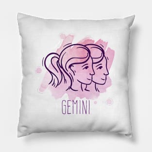 Gemini Sign Pillow